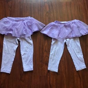 CARTER’S  Girls / toddler TuTu leggings